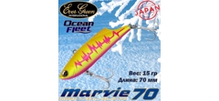 Воблер EverGreen Ocean Fleet Marvie 70 #RU16- фото2