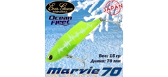 Воблер EverGreen Ocean Fleet Marvie 70 #RU28- фото2