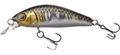 Воблер Jackall Chubby Minnow 35 #HL Silver&Black Suspending