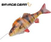 Воблер Savage Gear 4D Line Thru Perch 17cm 63гр SS