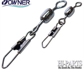 Застёжки c вертлюжком Owner 52482 Snap Swivel